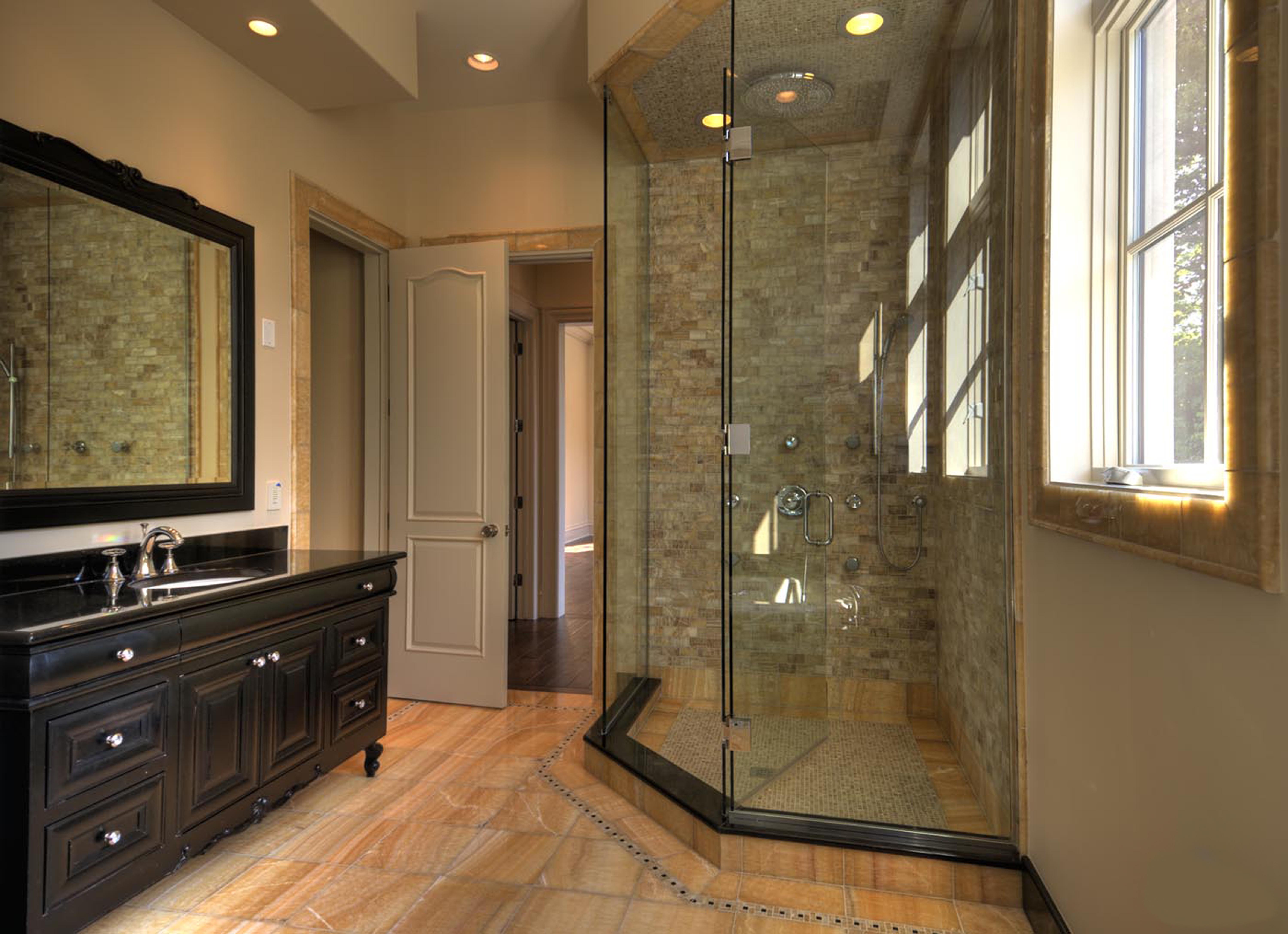 Black Absolute Vanity — Stone City project
