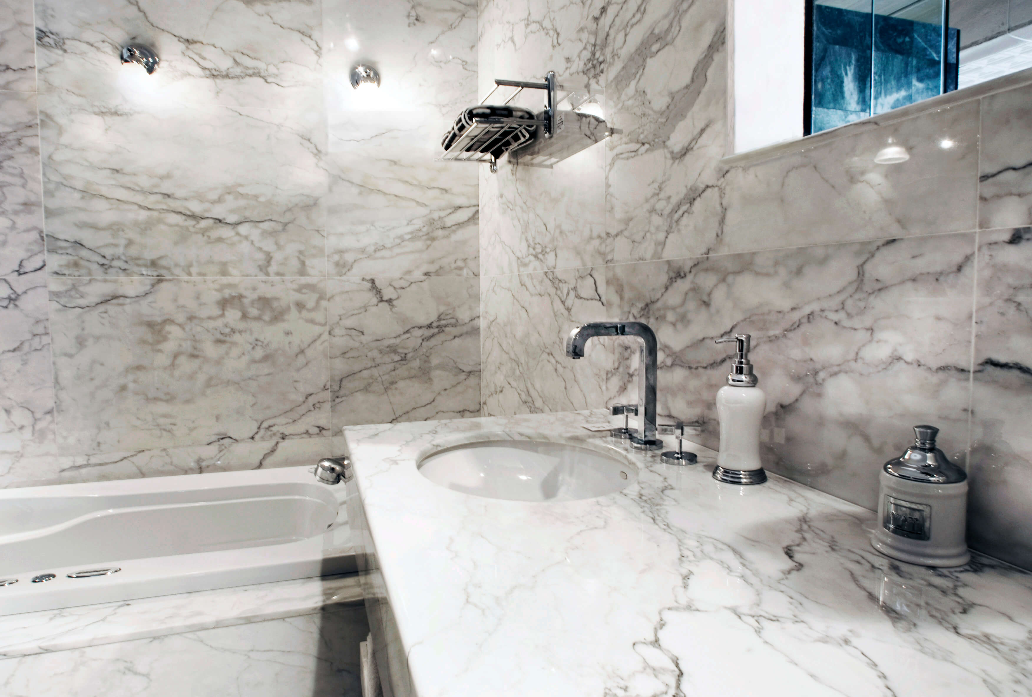 Contemporary Bathroom — Stone City project