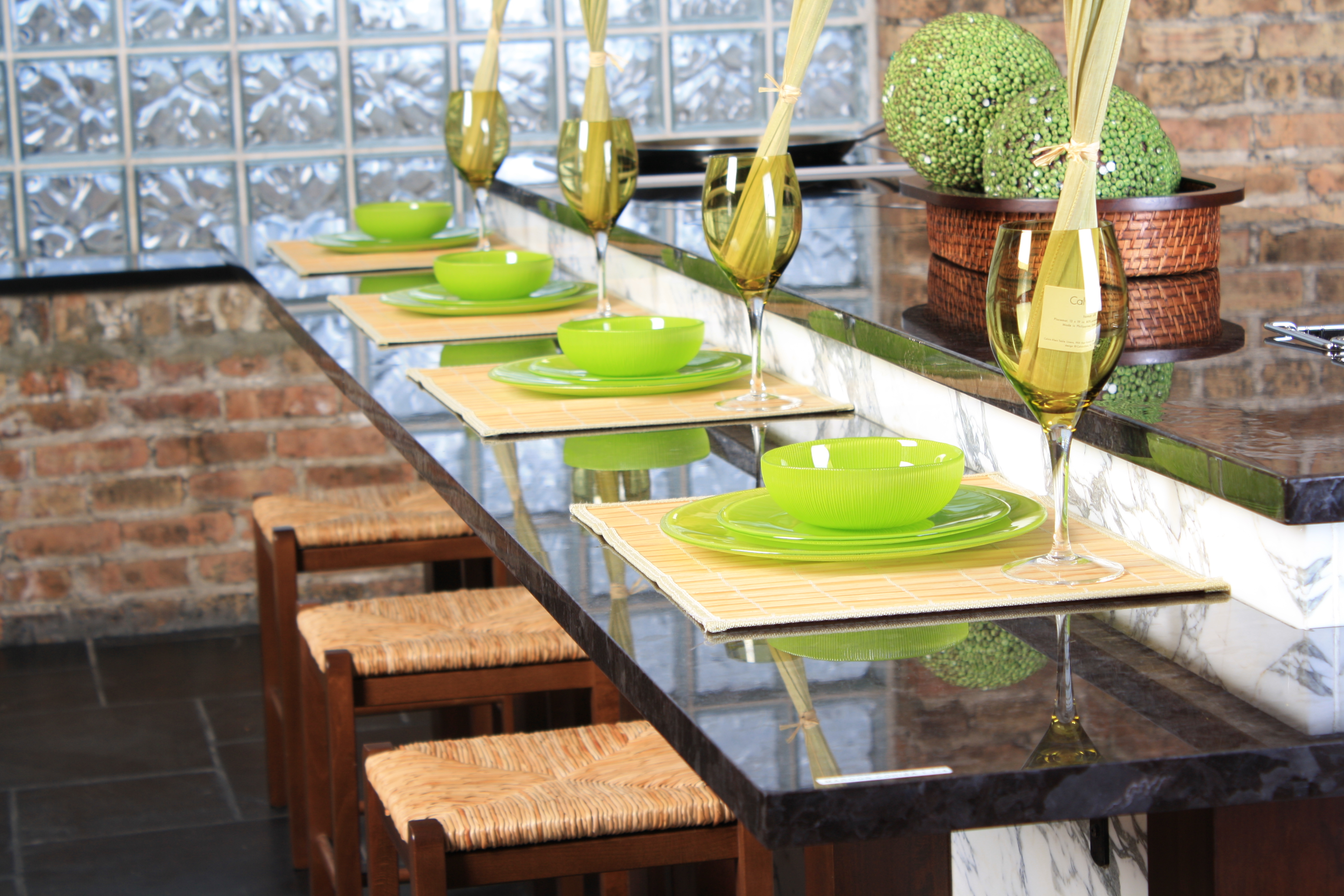 Contemporary Kitchen Island — Stone City project