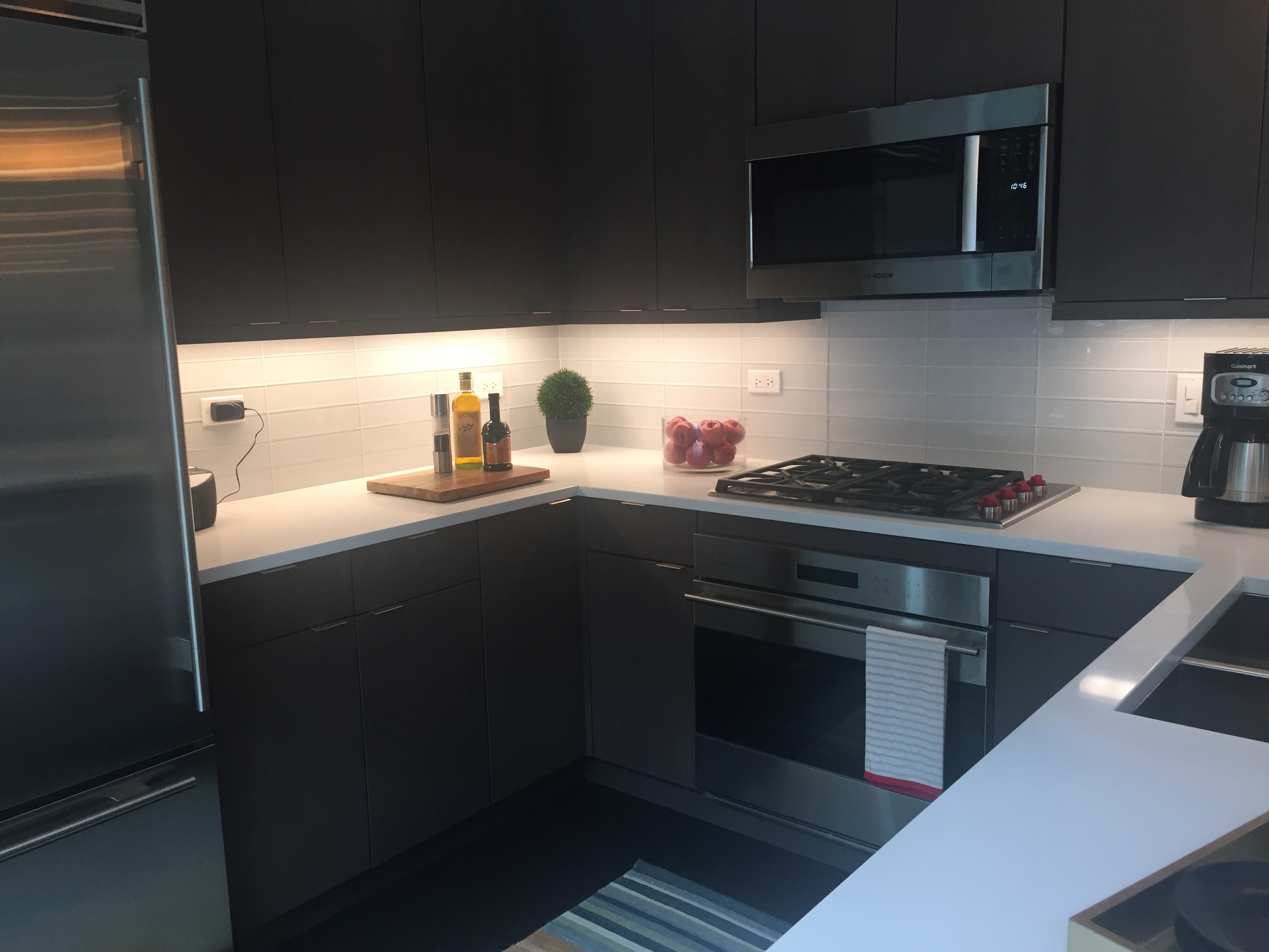 Custom Modern Condo Kitchen — Stone City project