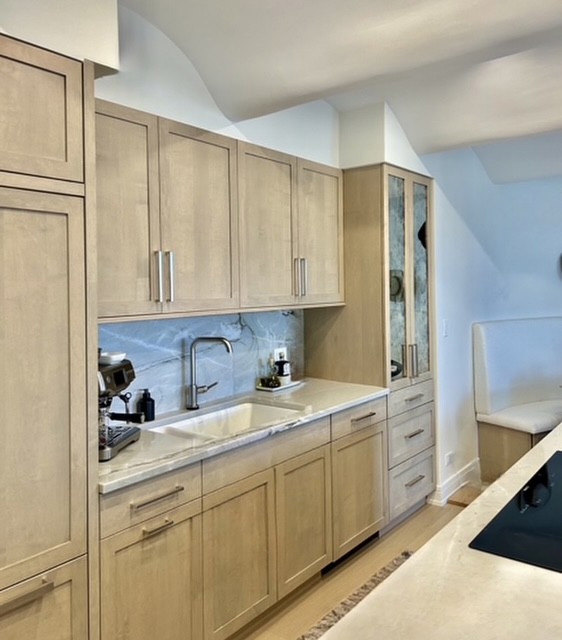 Mont Blanc Quartzite Kitchen — Stone City project