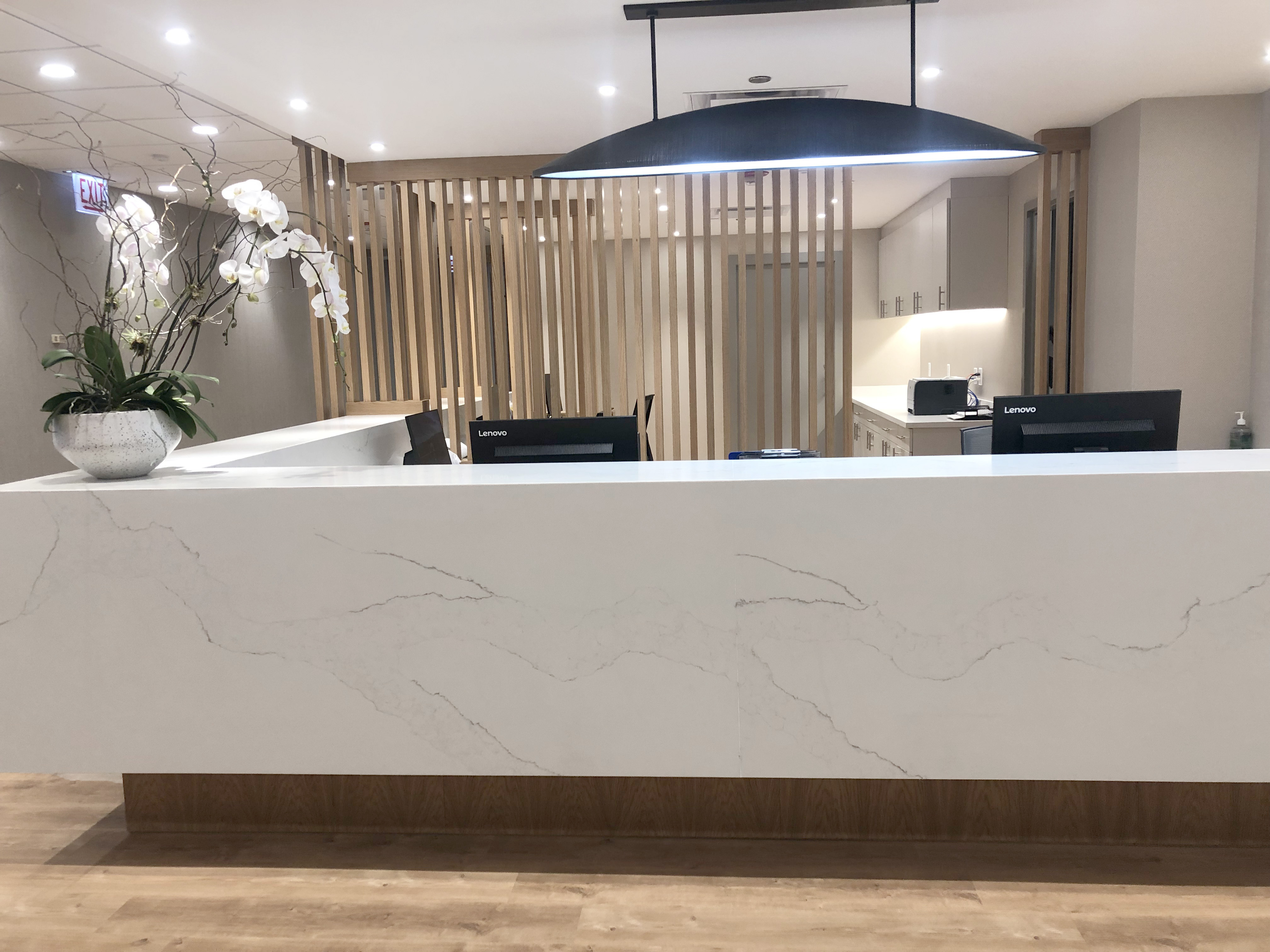 Office Front Desk — Stone City project