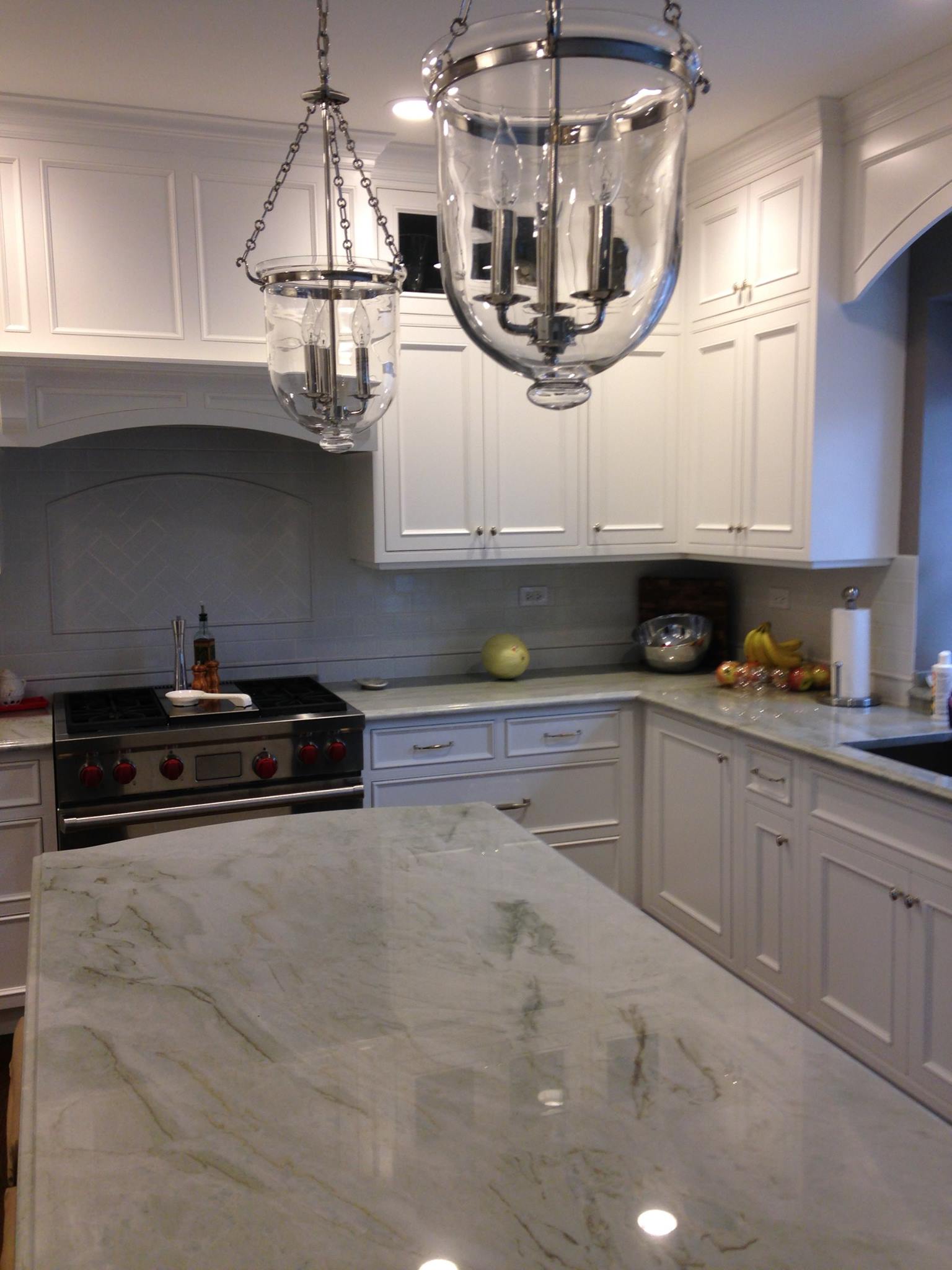 Sea Pearl Quartzite Counter — Stone City project