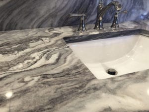 Stunning Bathroom From Vermont Quarries — Stone City project